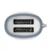 Smeg TSF01SBMEU toster 6 2 kromki 950 W niebieski