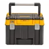 Skrzynka narzędziowa DeWalt DWST83343-1 — aluminium/tworzywo sztuczne, wodoszczelna, pokrywa na zawiasach, zamykana na klucz, 1 komora, 440×333×323 mm