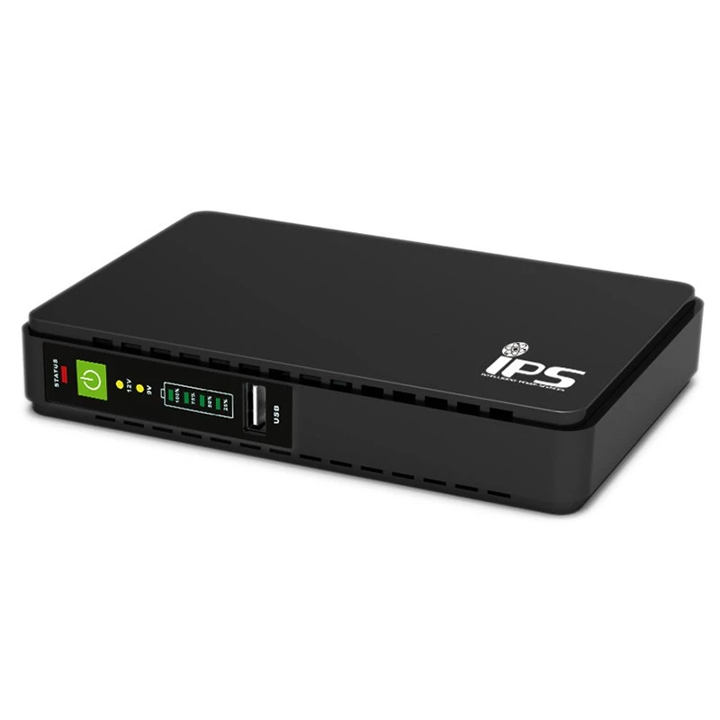 Zasilacz/inwerter MPL Power RouterUPS-30-PoE 30 W, wewnętrzny, 100–240 V, czarny, 160×105×28 mm