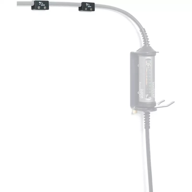 JUICE BOOSTER 2 Uchwyt na kabel, zarządzanie kablami antracytowy, zestaw 2 szt.