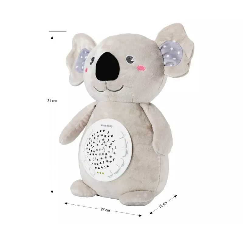 Pluszowa zabawka z projektorem milly mally Miś Koala z Projektorem model 5661