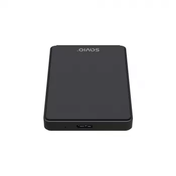 Obudowa HDD/SSD SAVIO AK-65 Czarna 2,5 cala SATA USB 3.0 5 Gbit/s Micro-USB
