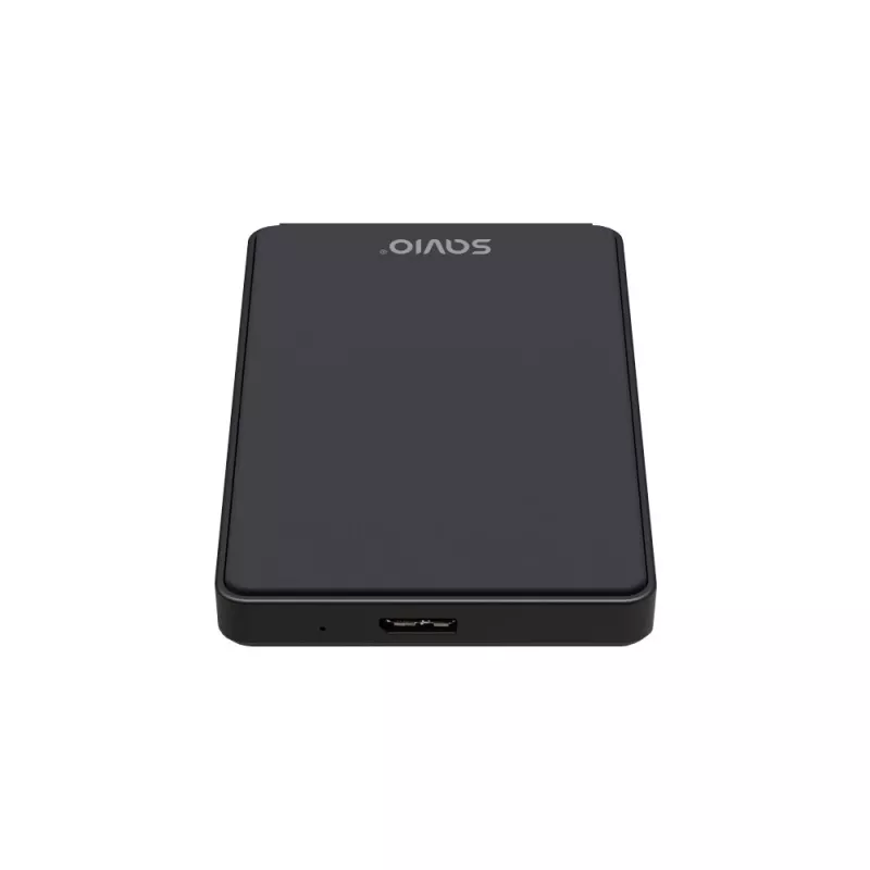 Obudowa HDD/SSD SAVIO AK-65 Czarna 2,5 cala SATA USB 3.0 5 Gbit/s Micro-USB