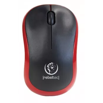 Bezprzewodowa mysz optyczna Rebeltec METEOR czerwona RBLMYS00049 USB