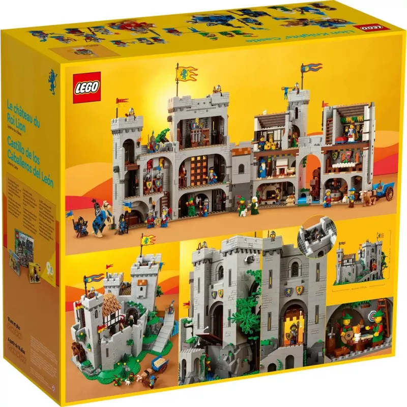LEGO ICONS 10305 Zamek Rycerzy Lwa