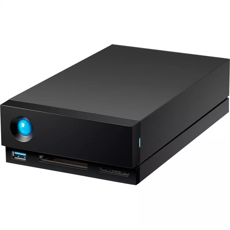 LACIE 1big Dock 8 TB Thunderbolt 3 + USB 3.1 8,9 cm 3,5 cala dla komputerów MAC i PC, szary