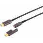 Kabel HDMI ShiverPeaks 30-52485 10K 30 m — szerokopasmowe połączenie wideo/audio