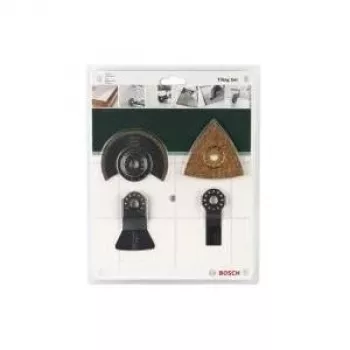 Bosch Starlock 4-częściowy zestaw do płytek, do metalu, do drewna, 4 narzędzia