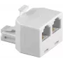 Rozgałęźnik sieciowy Microconnect MPK301 Beżowy