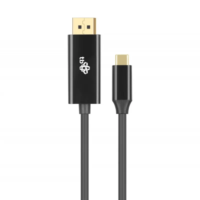 Kabel USB-C do DisplayPort TB AKTBXVDUSBCDP2B 2 m — czarny