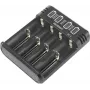 VOLTCRAFT BC4 Rundzellen-Charger LiIon, NiMH Mignon (AA), Micro (AAA), Baby (C), Sub-C, 10440, 16340, CR-123A, 17335, 17500, 17670, 18490, 18650, 21700, (VC-14263380)