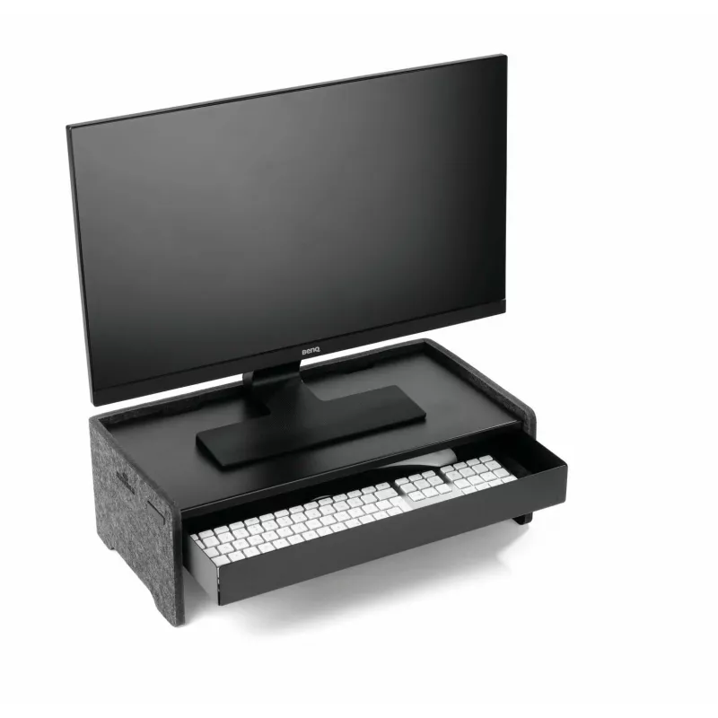 Szuflada Durable 508201 akcesorium do uchwytu monitora Czarny Metal 468 mm szerokość 221 mm głębokość 53 mm wysokość