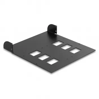 Ramka montażowa DeLOCK 5,25 cala Metalowa ramka instalacyjna na 2 x mobilny rack 47011 47005