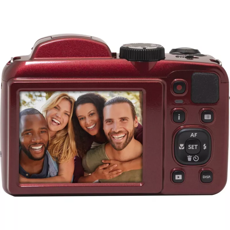 Kodak PIXPRO AZ255 1/2,3 Aparat kompaktowy 16,35 MP BSI CMOS 4608 x 3456 pikseli Czerwony (AZ255RD)