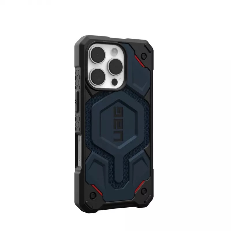 Urban Armor Gear Monarch Pro Kevlar etui na telefon komórkowy 16 cm (6.3) Pokrowiec Czarny, Niebieski