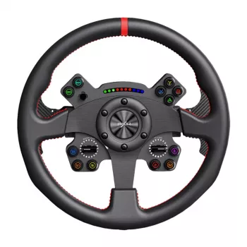 Kierownica do gier PXN WCS R2 — kompatybilna kierownica wyścigowa z force feedback na PC i konsole