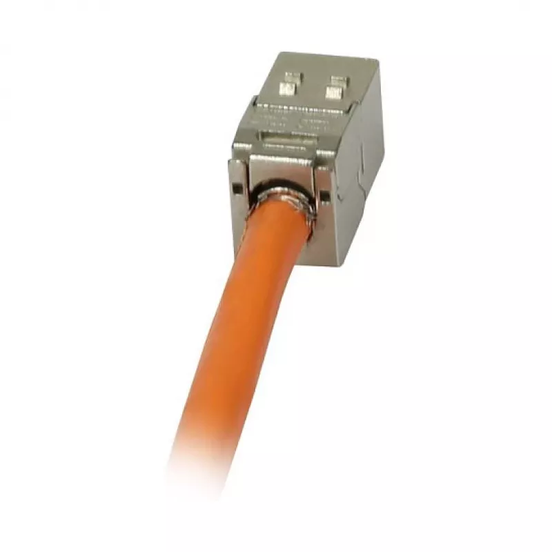 Moduł Keystone Synergy 21 TP RJ45 CAT6A 500MHz krótki z zaciskiem kablowym - Kabel - Cyfrowe/Dane