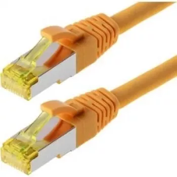 Kabel sieciowy Helos 118109 Pomarańczowy 30m Cat6a S/FTP