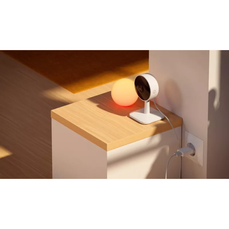 Kamera bezpieczeństwa IP Yale SV-IC-1A-W-EU 1080p, 2 MP, kąt widzenia 110°, Wi‑Fi, PTZ, audio dwukierunkowe, noktowizja