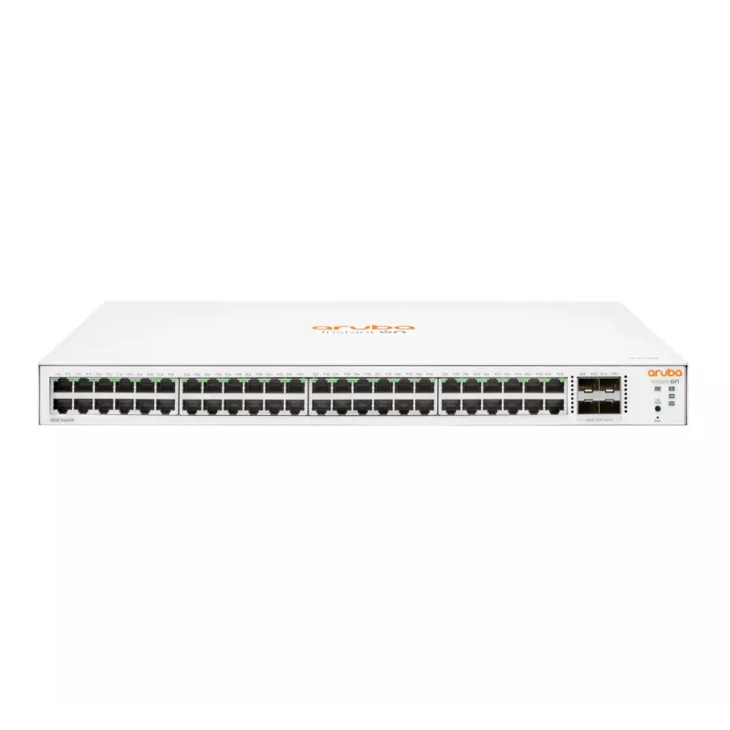 HPE Aruba Networking Aruba Instant On 1830 48G 4SFP Zarządzany L2 Gigabit Ethernet (10/100/1000) 1U