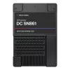 2,5 WD Ultrastar DC SN861 WUS6CA216PSP9X3 - SSD - Data Centre - 1.6 TB - Internal - and2 PCIe 5.0 x4 (NVMe)