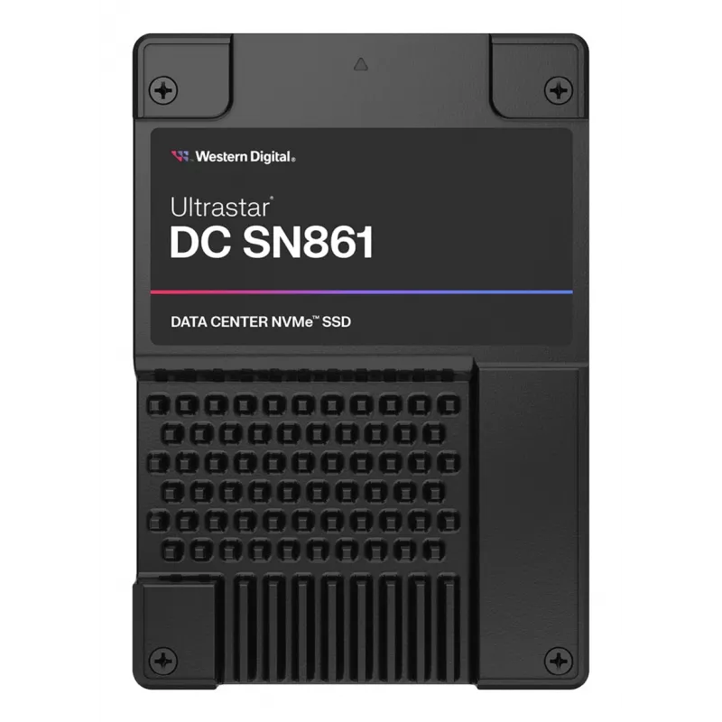 2,5 WD Ultrastar DC SN861 WUS6CA216PSP9X3 - SSD - Data Centre - 1.6 TB - Internal - and2 PCIe 5.0 x4 (NVMe)