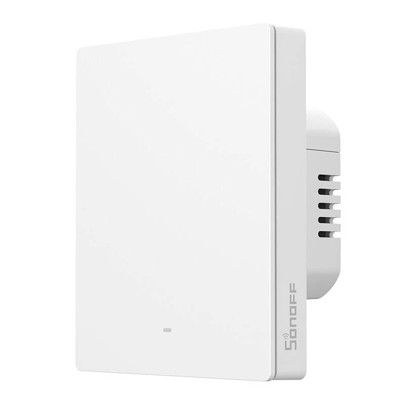 Naścienny inteligentny przełącznik Wi‑Fi Sonoff M5-1C-80W 1-kanałowy, do ramki, 80W