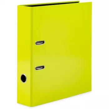 Ring Binder HERMA 20063 A4 żółty Round Ring 70mm Storage