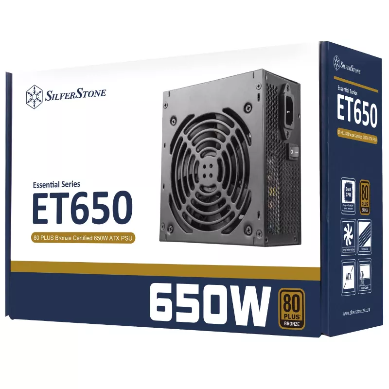 Zasilacz Silverstone SST-ET650-B v1.4 650 W
