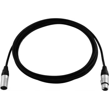 Kabel DMX PSSO XLR 5-pin, złącza Neutrik, długość 3 m