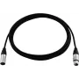 Kabel DMX PSSO XLR 5-pin, złącza Neutrik, długość 3 m