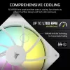 Wentylator Corsair RS140 ARGB 14 cm Biały 330-1700 RPM