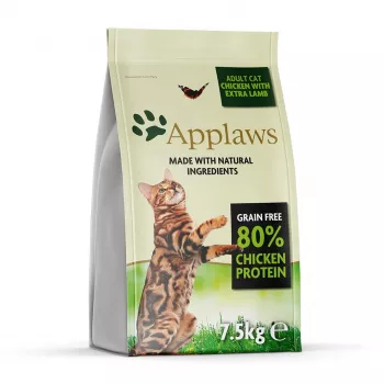 APPLAWS Kurczak z jagnięciną - sucha karma dla kota - 7,5 kg