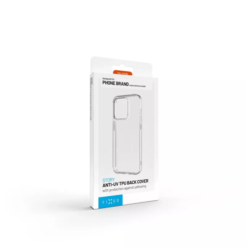 Ochronne tylne etui TPU FIXED Story do Samsung Galaxy S26+ — przezroczyste, anty-UV, smukłe