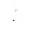 Antena dookólna ALLNET ANT-868-6dbi-OMNI 868 MHz, zysk 6 dBi