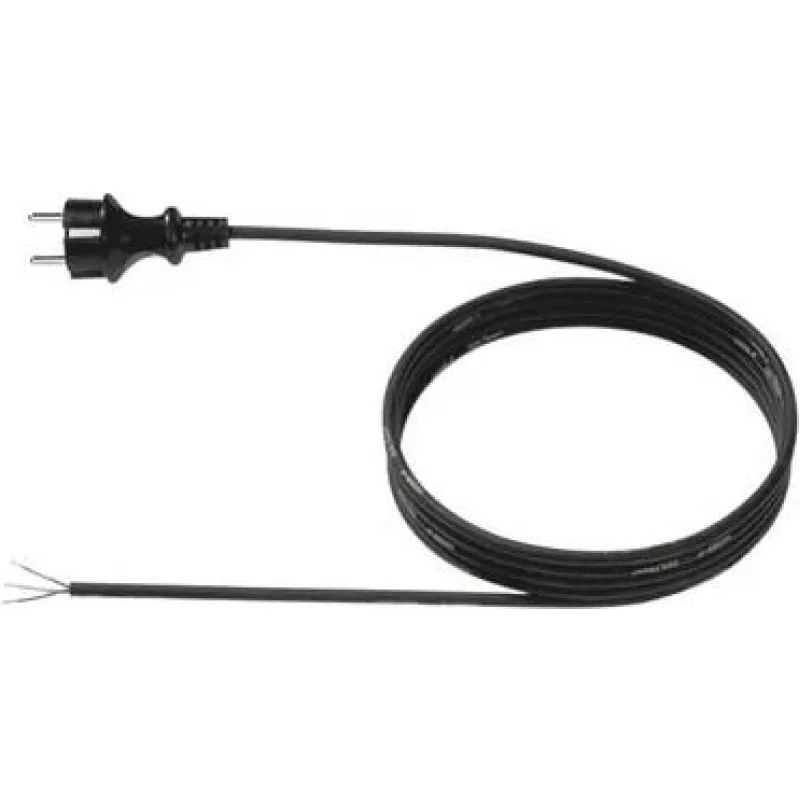 Kabel zasilający Bachmann 321.174 Czarny 2 m