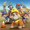 Zestaw puzzli dla dzieci Ravensburger Rubble & Crew pojazdy robocze — 3 puzzle × 49 elementów