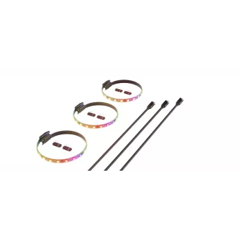 Taśma LED HYTE LS10 Wielokolorowa 12V 0,2A 0,33m 3 szt.
