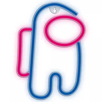 Dekoracyjne światło LED w stylu neonu MANTA SNL27BLT Style Neon Lights ASTRONAUT, blat stołowy, ścienny, akcent LED z wtyczką