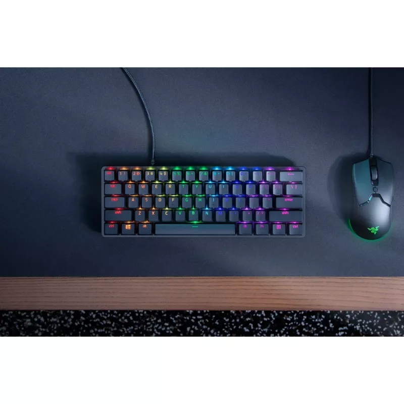Huntsman Mini, Gaming Keyboard czarny, układ DE, Razer Linear Optical (Red)