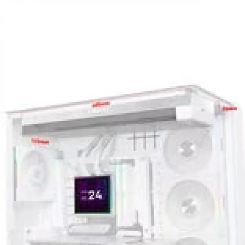 All-in-One chłodnica cieczy procesora lian li HydroShift II LCD-S 360N 360mm AiO (bez wentylatorów) z wyświetlaczem LCD RGB