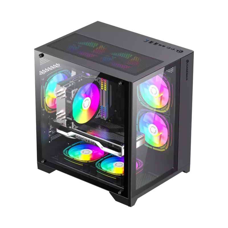 Gamemax | Obudowa | INFINITY MINI BK | M-ATX