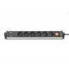 Listwa biurowa Digitus 6-gniazdowa z 3 portami USB 1,5 m kabel