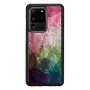 Etui ochronne iKins do Samsung Galaxy S20 Ultra — w kolorze czarnym z motywem kwiatu wodnego