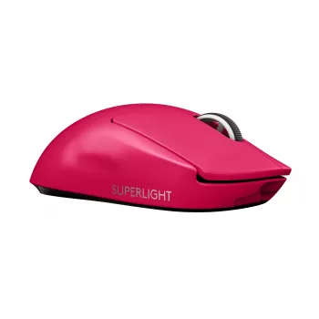 Logitech PRO X SUPERLIGHT bezprzewodowa mysz magenta (910-005957)