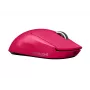 Logitech PRO X SUPERLIGHT bezprzewodowa mysz magenta (910-005957)