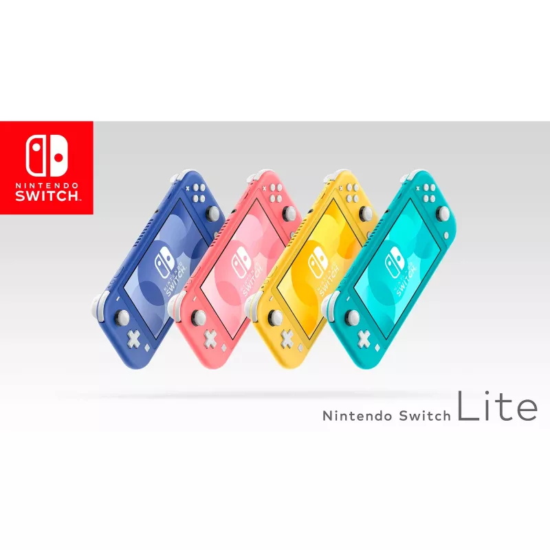 Switch Lite (bez zasilacza), konsola do gier w kolorze turkusowym
