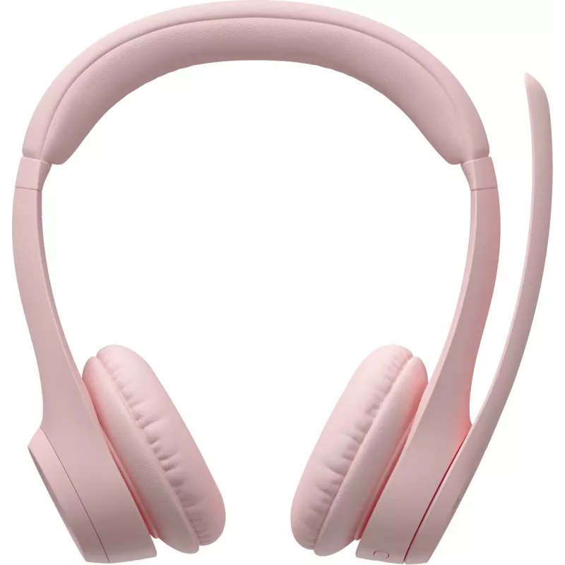 Logitech 981-001412 słuchawki/zestaw słuchawkowy Bezprzewodowe pałąkowe Biuro/Centrum telefoniczne Bluetooth Różowy