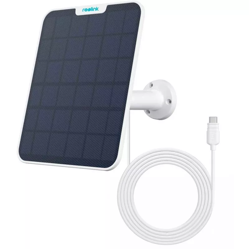 Reolink Panel Słoneczny 2 Kompatybilny z Kamerą Zasilaną Baterią 6W USB Type-C IP65