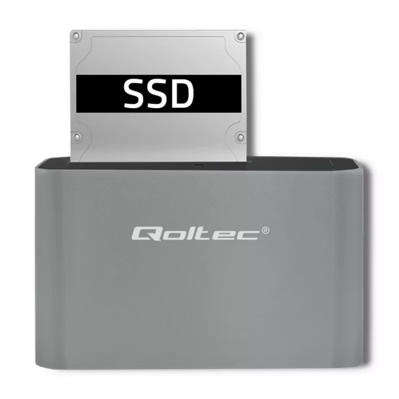 Qoltec 5315 Docking station HDD/SSD | 2.5/3.5 SATA | USB 3.0
